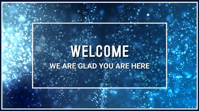 Welcome digital display Template | PosterMyWall