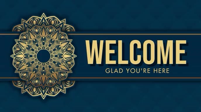 Digital Welcome Note Design Welcome Digital Display Template | PosterMyWall