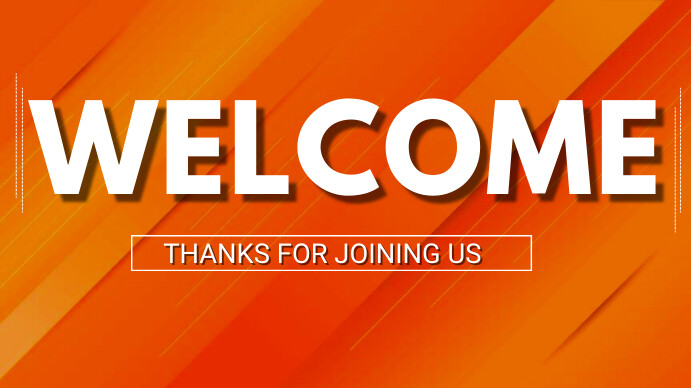 Digital Welcome Note Design Welcome Digital Display Template | PosterMyWall