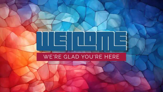 Digital Welcome Note Design Welcome Digital Display Template | PosterMyWall