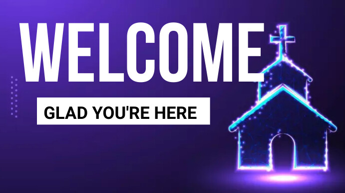 Welcome digital display Template | PosterMyWall