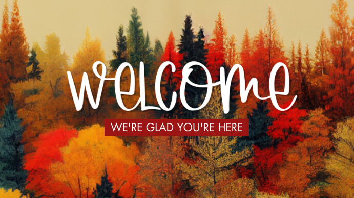 Digital Welcome Design Welcome Digital Display Template | PosterMyWall