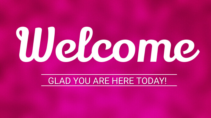 Digital Welcome Note Design Welcome Digital Display Template | PosterMyWall
