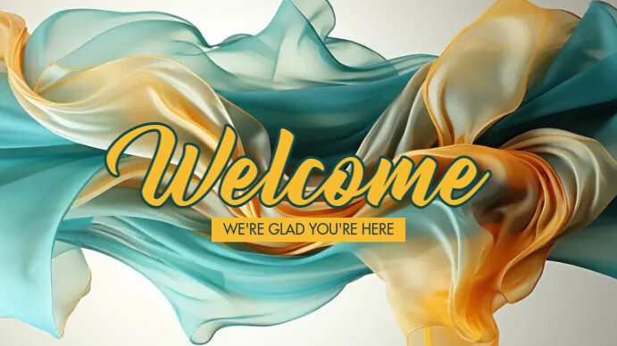 Copy of Welcome Digital Display | PosterMyWall