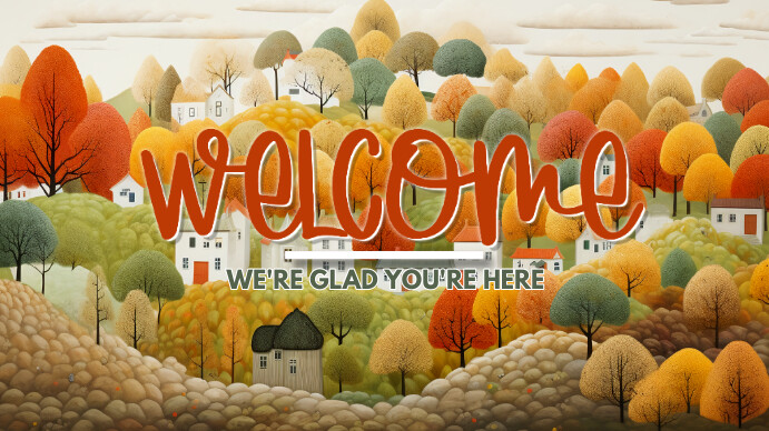 Welcome Digital Display Template | PosterMyWall