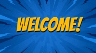 Welcome Digital Display template