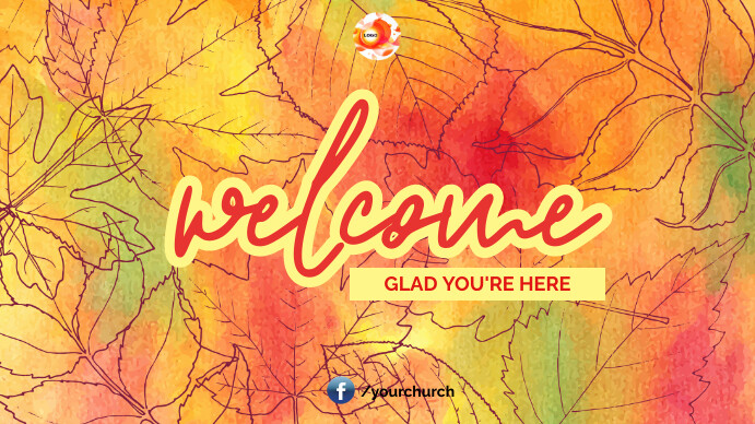 WELCOME DIGITAL DISPLAY template