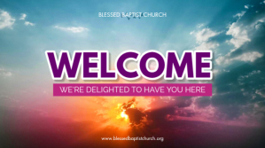 WELCOME DISPLAY template