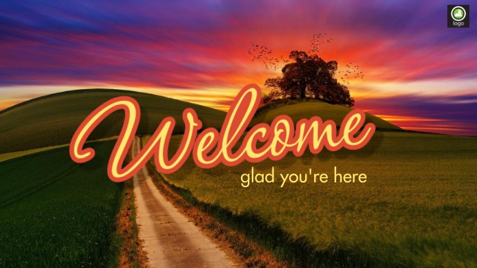 WELCOME DISPLAY Template | PosterMyWall