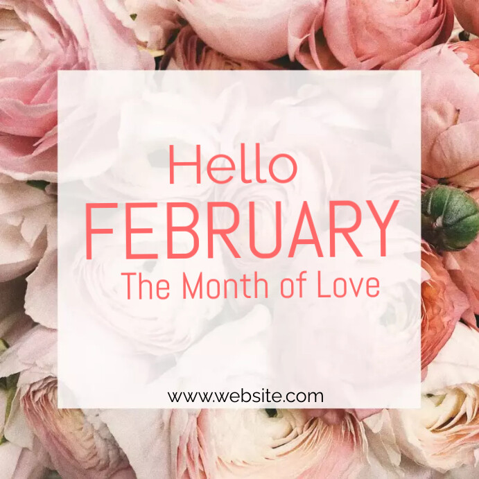 Welcome February Template | PosterMyWall