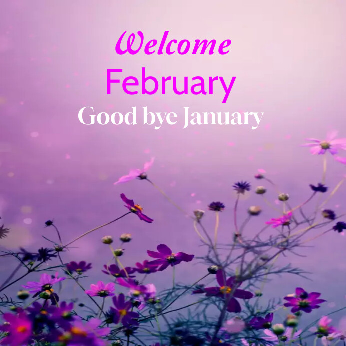 Welcome February Template | PosterMyWall