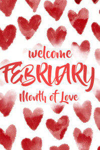 Welcome Sign February welcome February Template | PosterMyWall