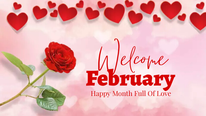 welcome february Template | PosterMyWall