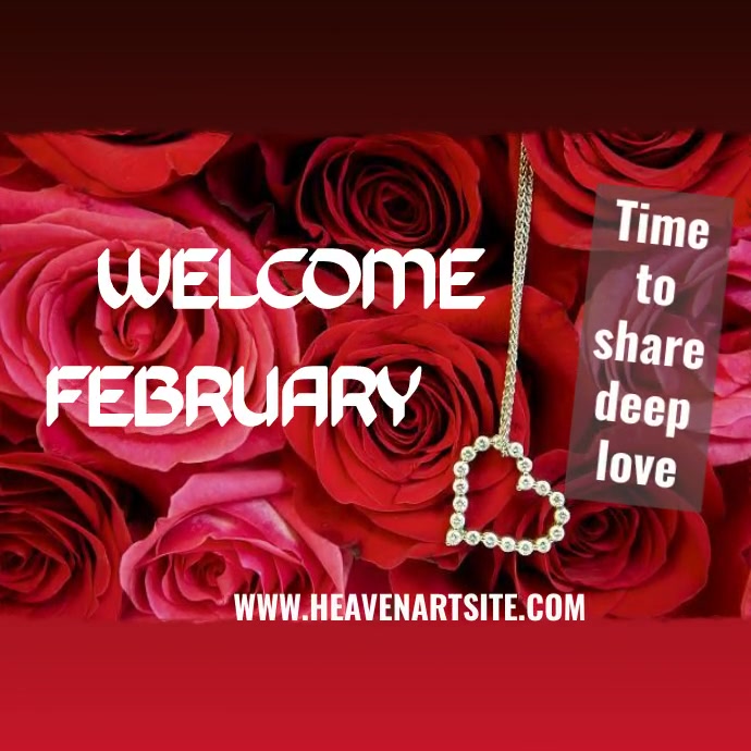 February Posts WELCOME FEBRUARY INSTAGRAM POST Template | PosterMyWall