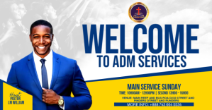 welcome flyer delt Facebook-billede template