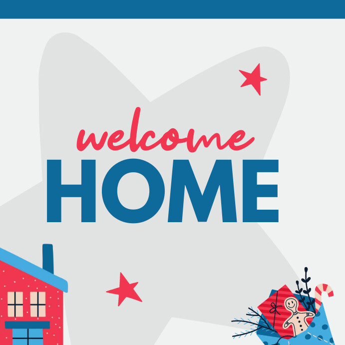 Google Welcome Sign Modèle Welcome Home | PosterMyWall
