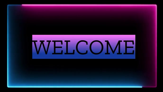WELCOME INTRO Template | PosterMyWall