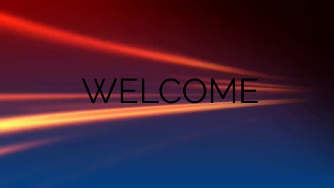 Welcome Intro Video Copy of welcome intro for youtube video | PosterMyWall
