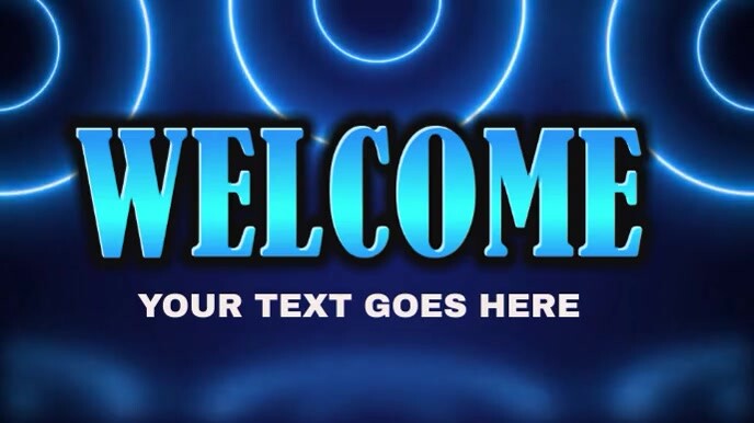 Welcome Intro Video Copy of WELCOME INTRO VIDEO | PosterMyWall