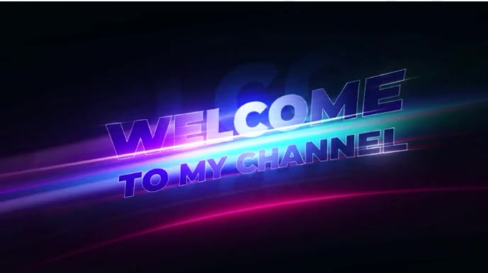 Welcome Intro Video Template | PosterMyWall