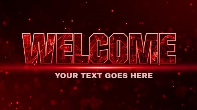 Welcome Intro Video Plantilla de Welcome Intro Video | PosterMyWall