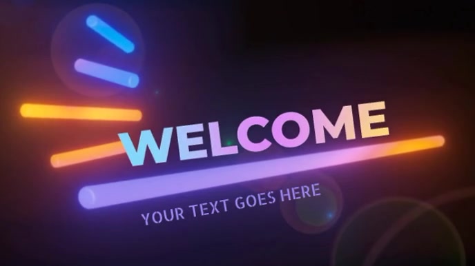 Welcome Intro Video Template | PosterMyWall