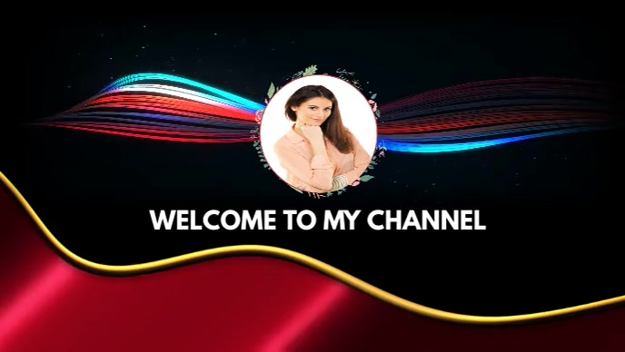 WELCOME INTRO YOUTUBE THUMBNAIL template