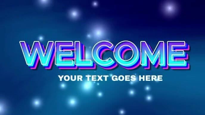 WELCOME INTRO. Template | PosterMyWall