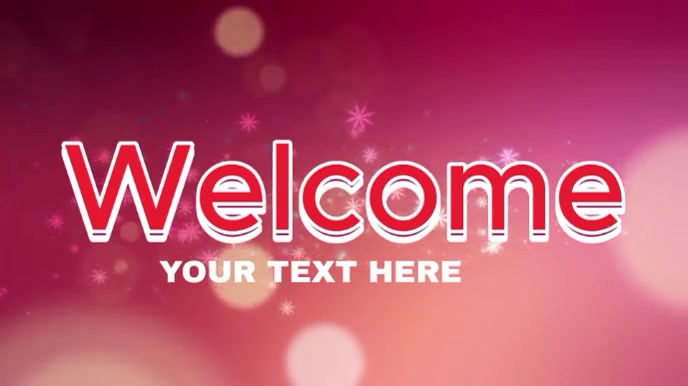 Program Welcome Insert WELCOME INTRO.. Template | PosterMyWall
