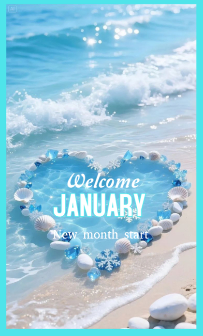 Welcome January Template | PosterMyWall