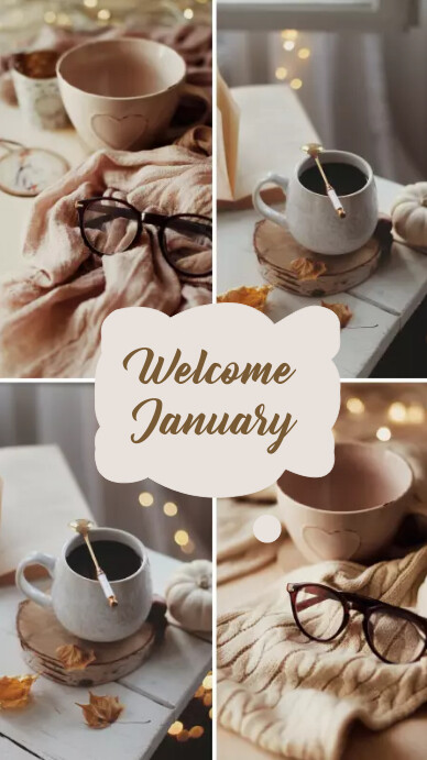 Welcome january Template | PosterMyWall