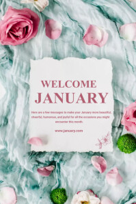 Welcome January Poster Template | PosterMyWall