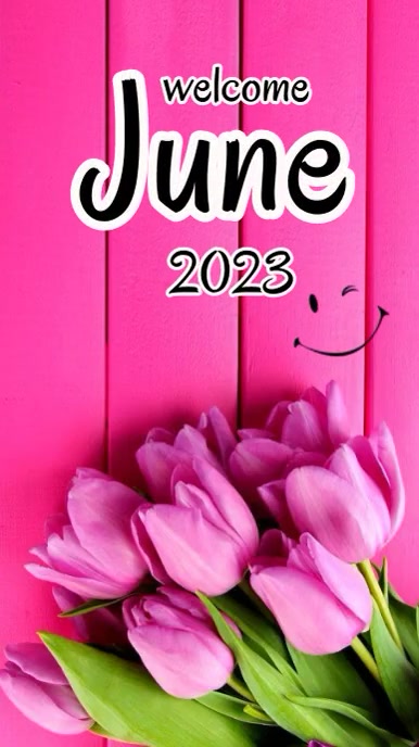 welcome june Template | PosterMyWall