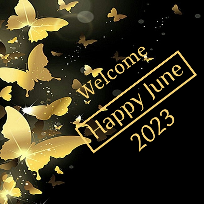 Welcome june instagram post Template | PosterMyWall