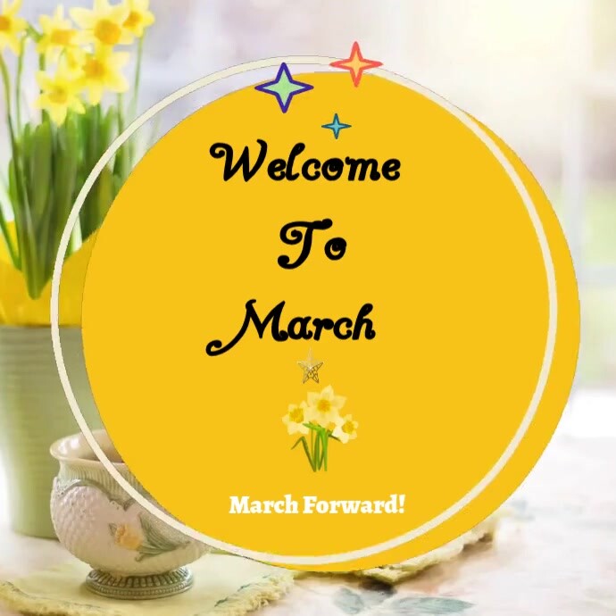 Welcome March Script Welcome March Template | PosterMyWall