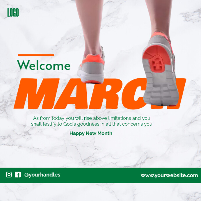 Welcome March Script Welcome March Template | PosterMyWall