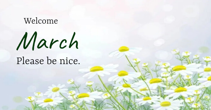Welcome March Script Welcome March Template | PosterMyWall