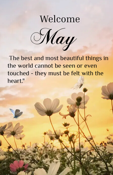 welcome may Template | PosterMyWall