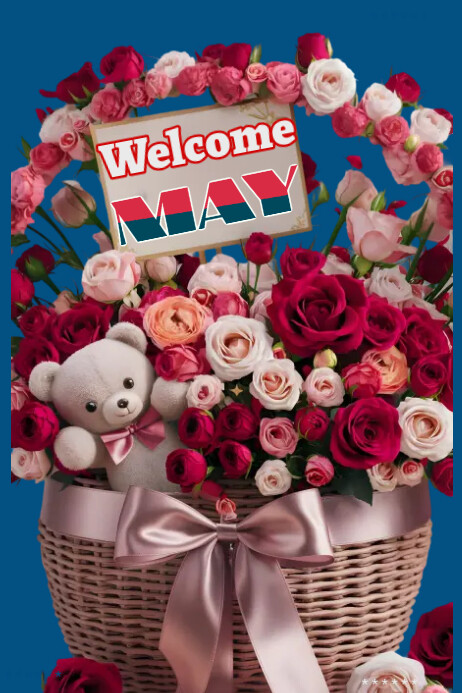 Welcome May Template | PosterMyWall