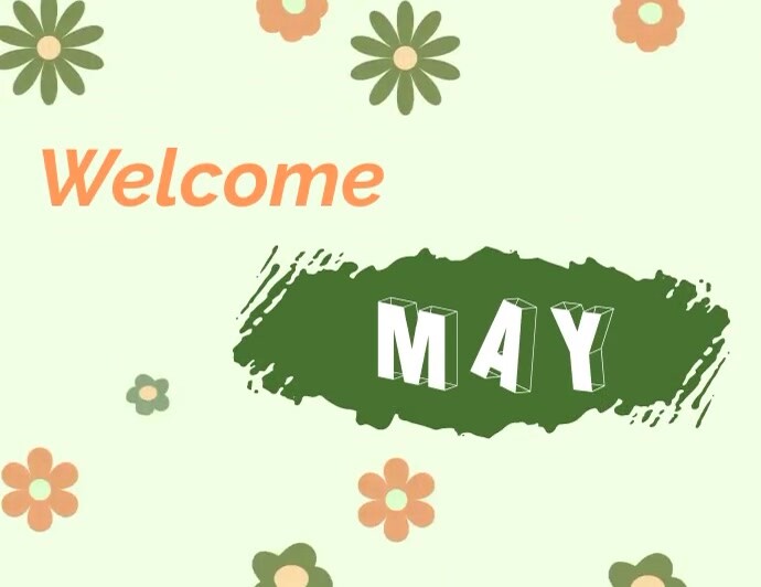 Welcome may template | PosterMyWall