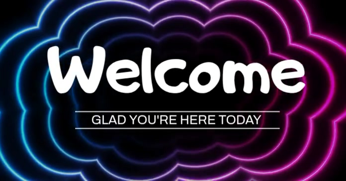 Welcome Status Welcome Message Facebook Post Template | PosterMyWall