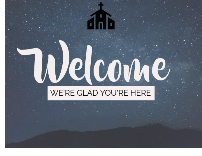 Welcome Modern & Minimal event  Flyer (us Letter) template