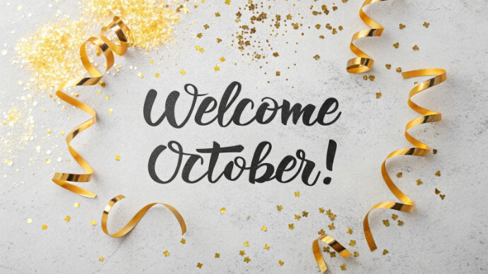 Welcome Month Of October Design Template | PosterMyWall