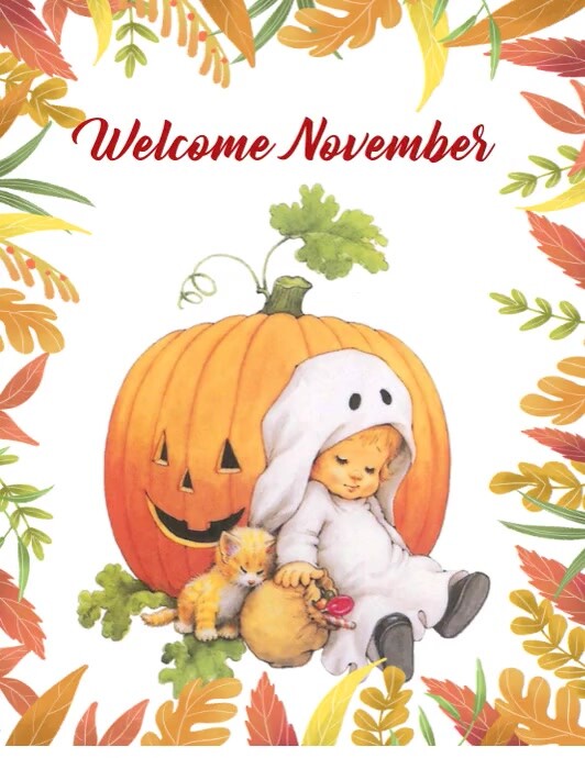 Copy of welcome November | PosterMyWall
