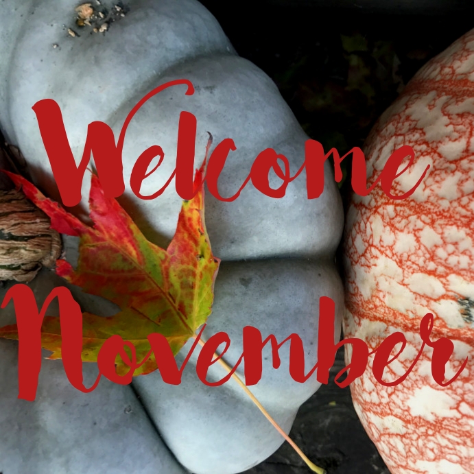 Welcome November Instagram na Post template