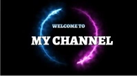 Welcome online greeting cards Twitch Overlay template