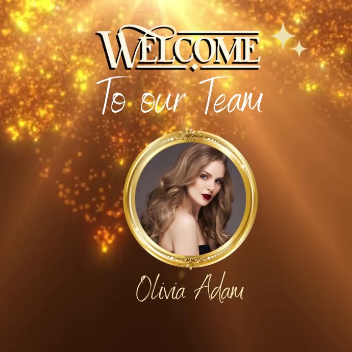 welcome post Template | PosterMyWall