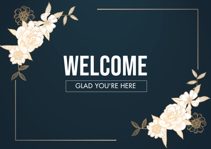 Welcome postcard Template | PosterMyWall