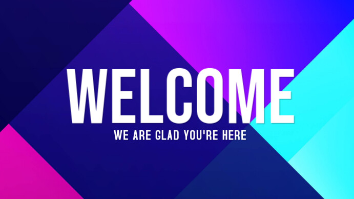 Welcome Poster Template PosterMyWall Welcome Poster Template PosterMyWall