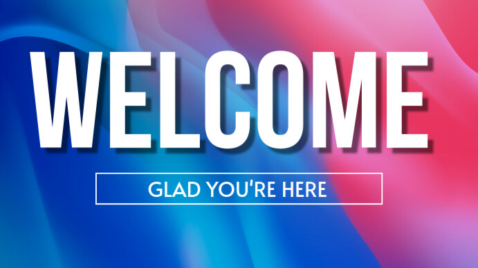 welcome text template | PosterMyWall